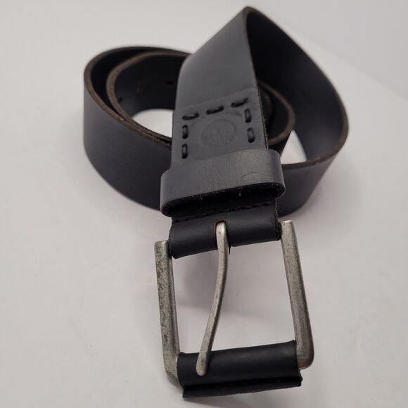 Timberland Mens Genuine Leather Belt Classic Casual Everyday Belt Sz Small 30-32 - Picture 1 of 9